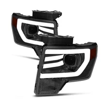 3D LED DRL Projector Headlights Compatible with 2009-2014 Ford F150 CAAP-F150...