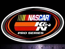 K & N Filters - Pro Series NASCAR - Original Vintage Racing Decal/Sticker