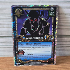 Yu Yu Hakusho TCG - Wind Shinobi 1st Edition Ghost Rare G1 C1