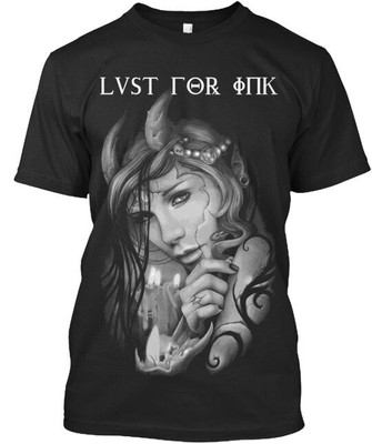 Lust For Ink Tattoo Art Clothing Tee T-Shirt Made in the USA Size S to 5XL