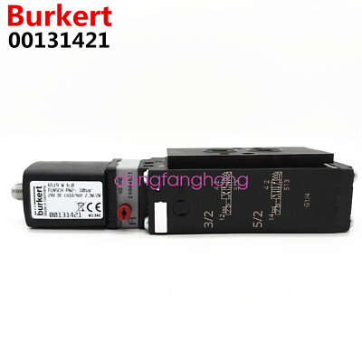 Burkert Solenoid Valve burkert6519 W 6.0 FLNSCH 00131421 FedEx or DHL or UPS