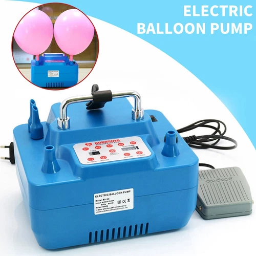 800 W elektrische Ballonpumpe mit Timer zwei Löcher professioneller Gasgenerator Neu - Bild 1 von 35