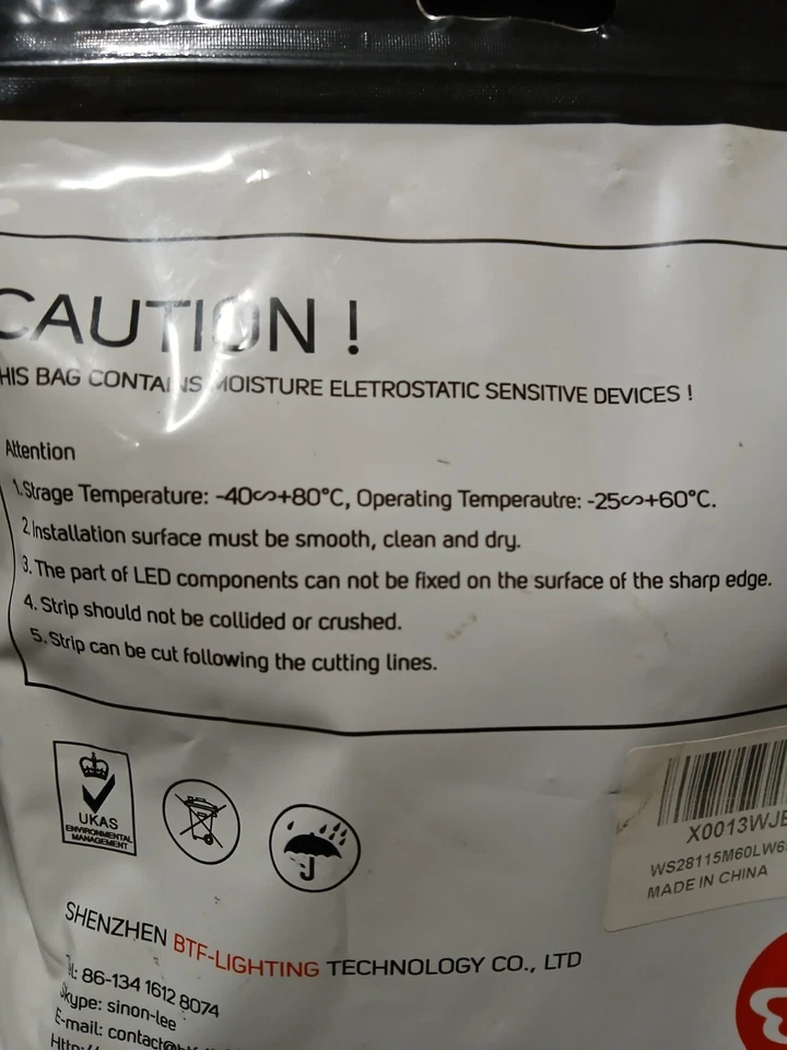 LED Strip BFT Lighting 4-PIN 22awg Wire 5 Meters- 16ft - Image 4 of 4