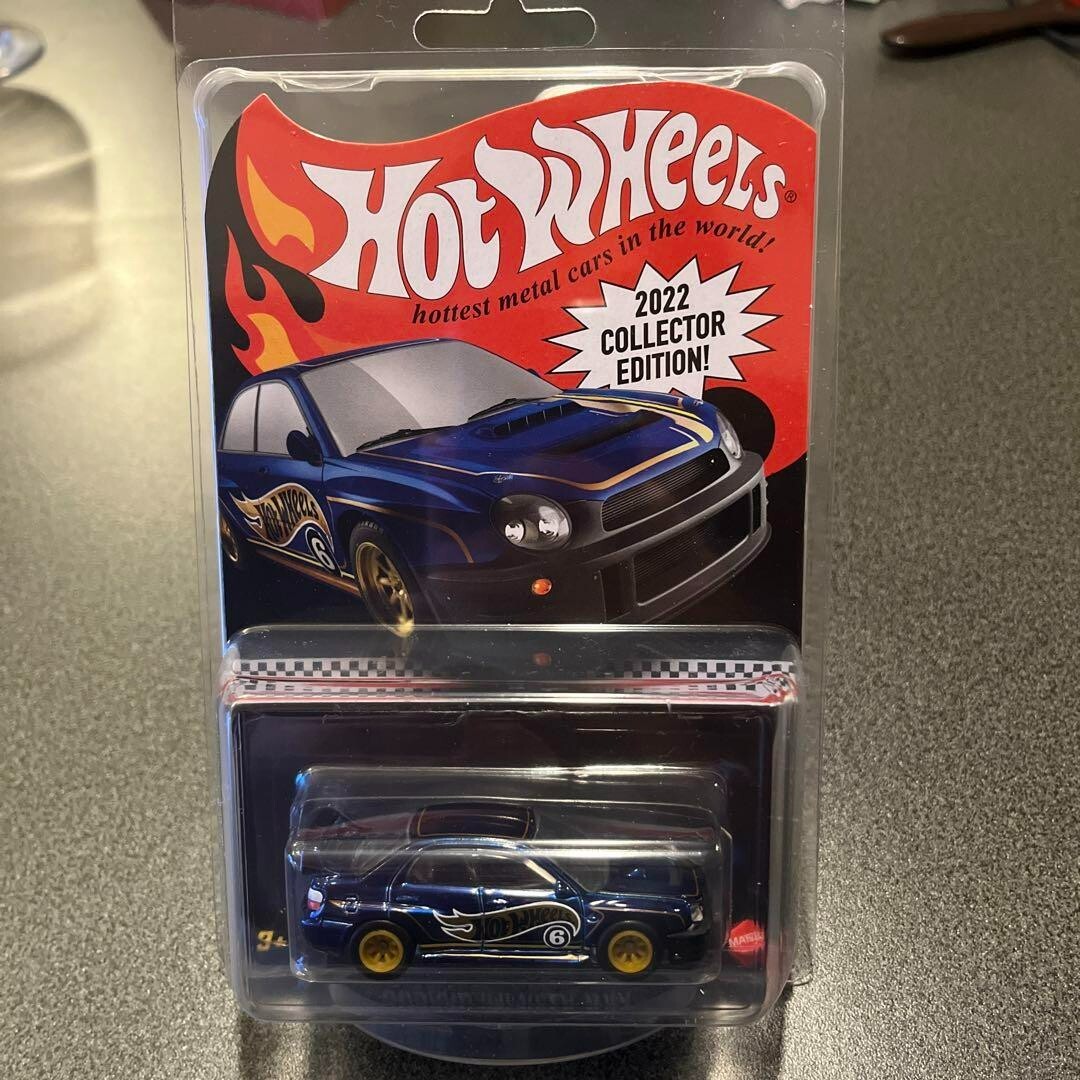 Hot Wheels SUBARU IMPREZA WRX 2022 Collector Edition