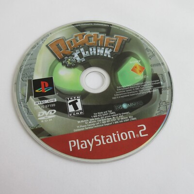 Ratchet & Clank (PlayStation 2 PS2) Disc Only Greatest Hits Authentic