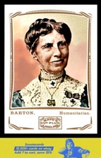 2009 Topps Mayo Clara Barton card #144 Hummanitarian