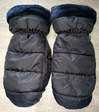 boys or girls CHAMPION black thick MITTENS winter gloves size MEDIUM/LARGE SUPER