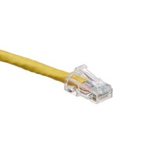 Leviton 6D460-1Y Cat 6 UTP Patch Cord 1 ft Yellow