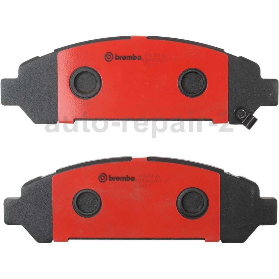 Juego de pastillas de freno de disco delanteras traseras para Toyota Venza Brembo 2009~2015 Foto 2 de 4