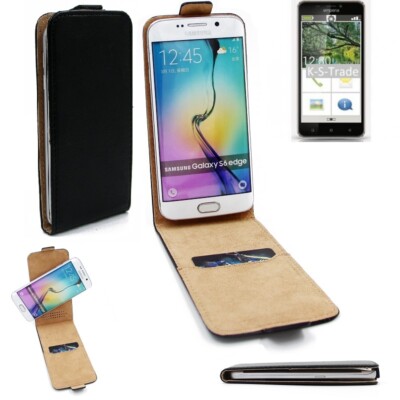 360° protective case for Emporia smart.2 flip case universal black faux leather 