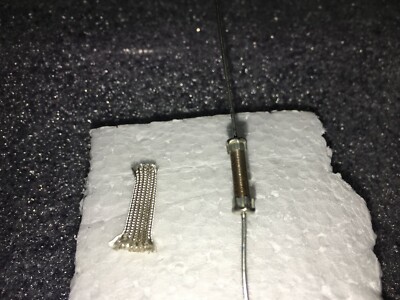 LIONEL 27 OHM SMOKE ELEMENT & WICK 8141-55-56 FOR LIQUID SMOKE UNITS NEW