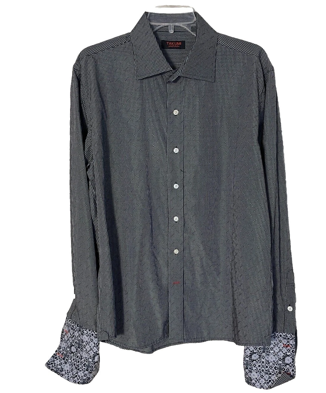 Camisas de vestir de poliéster Takumi para hombres