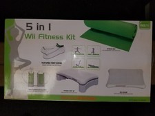5-IN-1 WII FIT BUNDLE: INCL.STEP-HOLSTERS-SOCKS-SILICONE SLEEVE  MAT- BIG SALE 