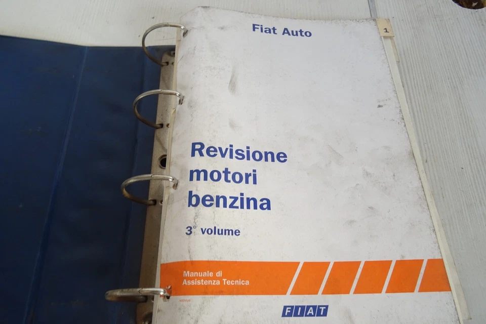 manuale Fiat revisione motori benzina Coupè Fiat 20v Barchetta Ulysse turbo - Immagine 3 di 4