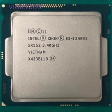 Intel Xeon E3-1240 v3 LGA 1150 CPU Processor SR152 3.4GHz Quad Core