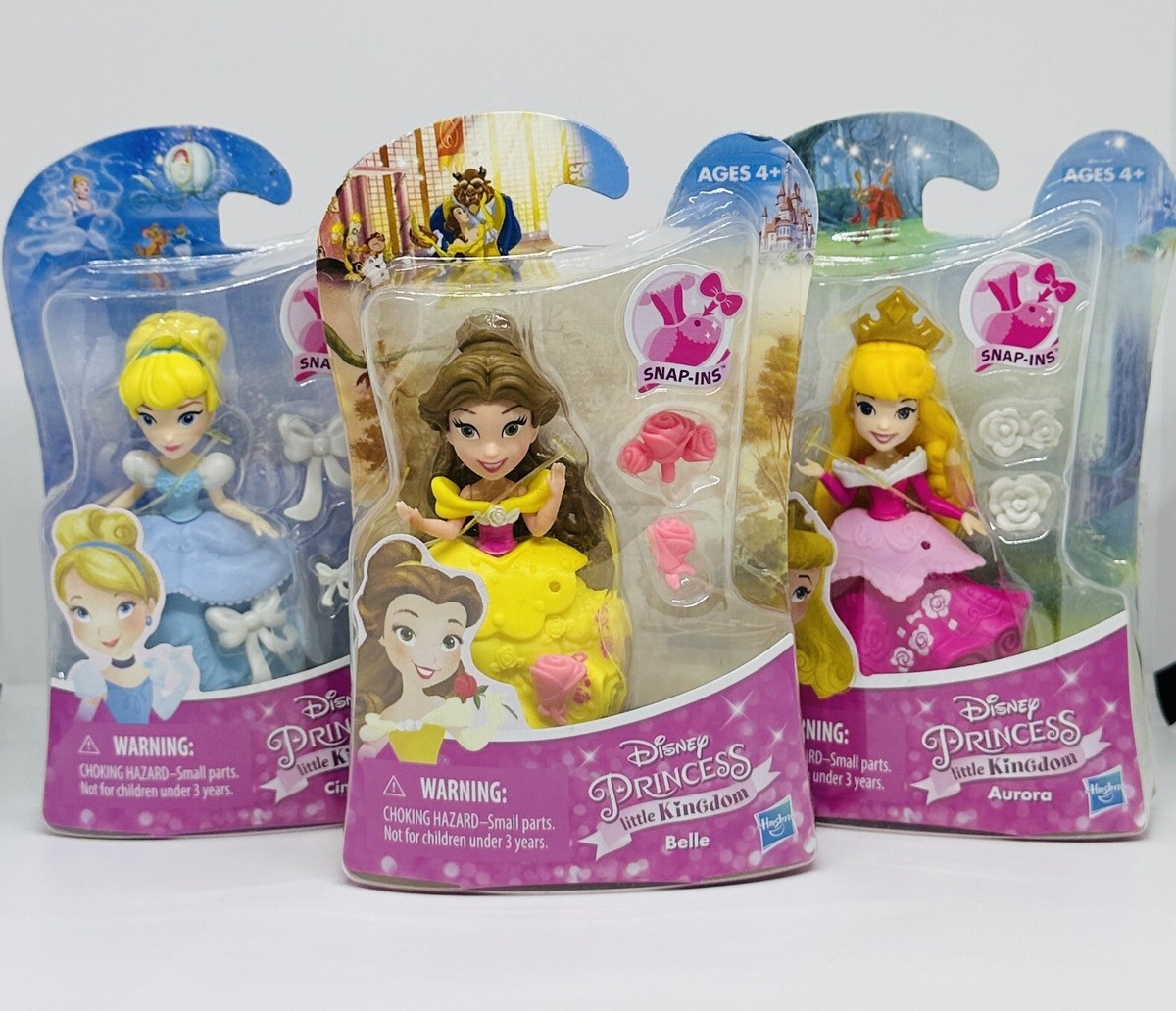 3) Disney Princess Little Kingdom Snap-Ins 3