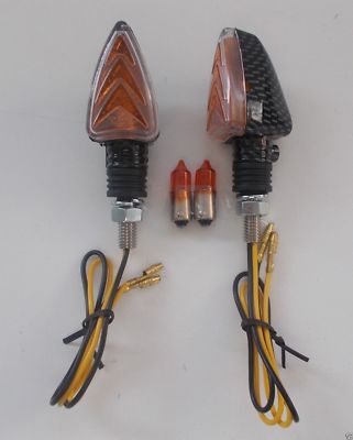Blinker Carbon Corte 62x31 Birne MASH Seventy Five - Two Fifty -Von Dutch 400