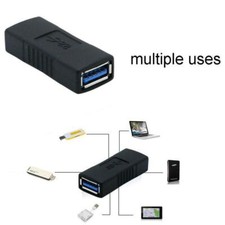 USB 3.0 Type A Female to Female Adapter Coupler Gender Connector Changer