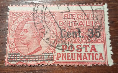 1927 pneumatic mail 35 c. by 40 c. - Saxon 11 - Chilean Certificate