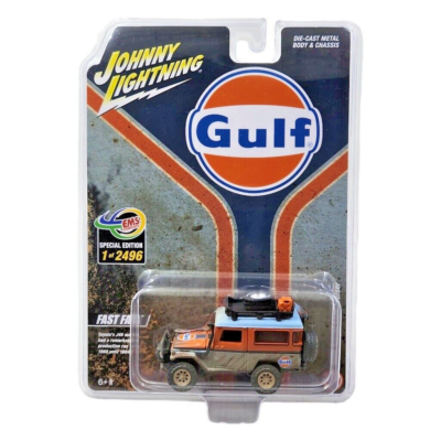 Johnny Lightning EMS Indonesia 1980 Toyota Land Cruiser FJ40 Gulf