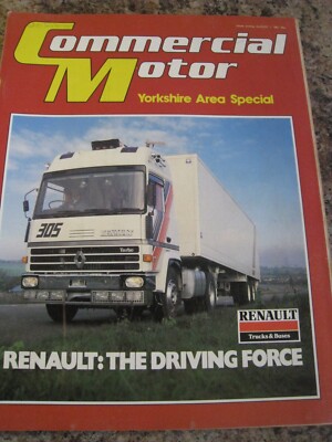 COMMERCIAL MOTOR AUG 1981 YORKSHIRE AREA SPECIAL GRIMSBY HUMBER MCVEIGH LIVERY