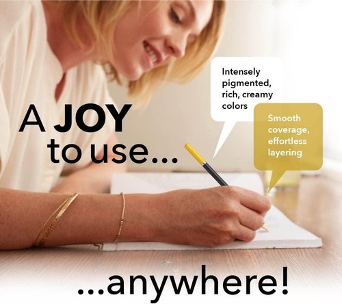 Soft Core 120-Piece Color Pencil Set - Perfect for Smooth Coverage & Blending - Picture 6 of 8