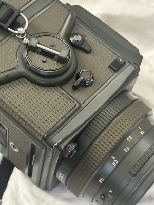ZENZA BRONICA SQ-A LIMITED EDITION SAFARI CAMERA W/ZENZANON-S 80mm