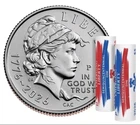 2026 Semiquincentennial P & D Emerging Liberty Dime 2-Roll set