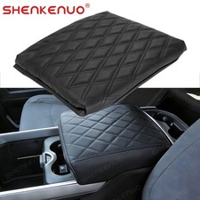 Fits 2019-2026 Dodge Ram 1500 2500 3500 Center Console Cover Armrest Pad Black