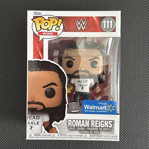 Funko Pop! WWE: Roman Reigns #111 W/ Soft  Protector