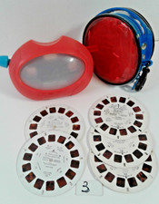 Vintage 1990s Mattel View Master With 5 Reals