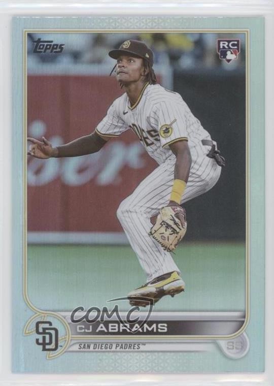 2022 Topps Update Rainbow Foil CJ Abrams #US34 08a4