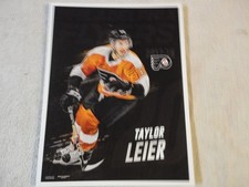 Philadelphia Flyers Photo Hockey Game Card Taylor Leier 2017-2018  11182017