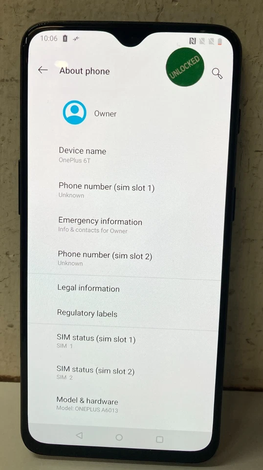 OnePlus 6T (128GB) - 6GB RAM - Rooted *Pokemon Go Spoofing Phone*, photo 2 of 5