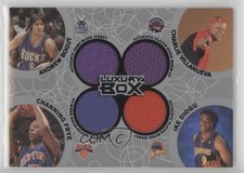 2005-06 Luxury Box Out Relics Courtside 4/25 Andrew Bogut Charlie Villanueva 0c3
