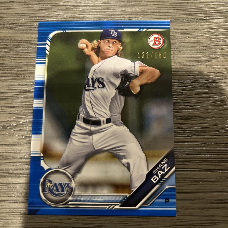 Shane Baz Orioles 2019 Bowman BLUE ROOKIE 131/150
