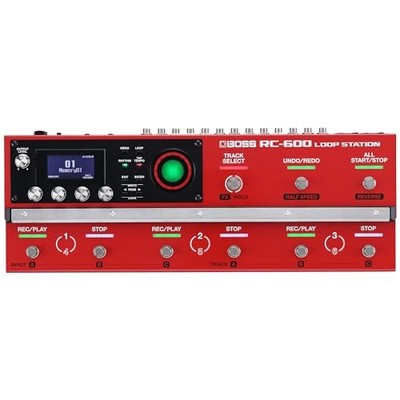 BOSS RC-600 Loop Station a multi-function floor-standing looper with 6 tracks