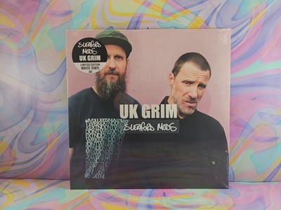 Sleaford Mods - UK Grim (Record, 2023) New Sealed, Limited Edition White