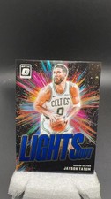 2024-25 Panini Donruss Optic Jayson Tatum Lights Out Blue /49 #17164 S