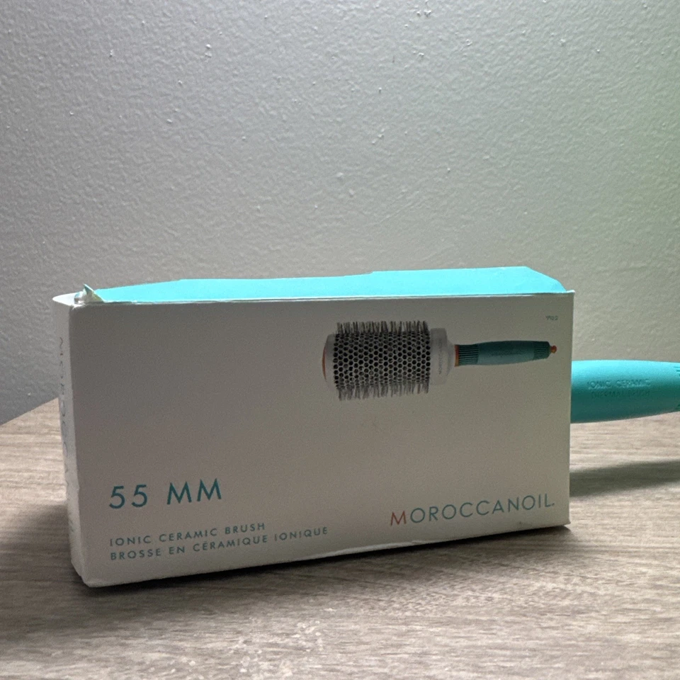 全新 Moroccanoil 头发刷 陶瓷 55 毫米 圆形刷 — 第 2/3 张图片