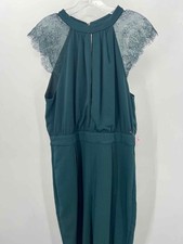 Pre-Owned Zara Green Size Large Sleeveless Jumpsuit