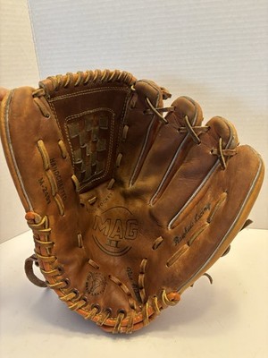 MAG II Baseball Glove RHT Rawhide Lacing Top Grain Leather M-2497 Handcrafted