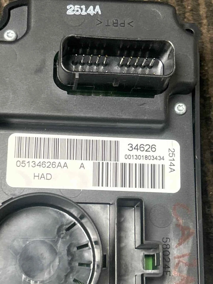 Fits 2004-2007 Dodge Caravan Heater A/C Control OEM#:5134626AA Foto 3 de 4