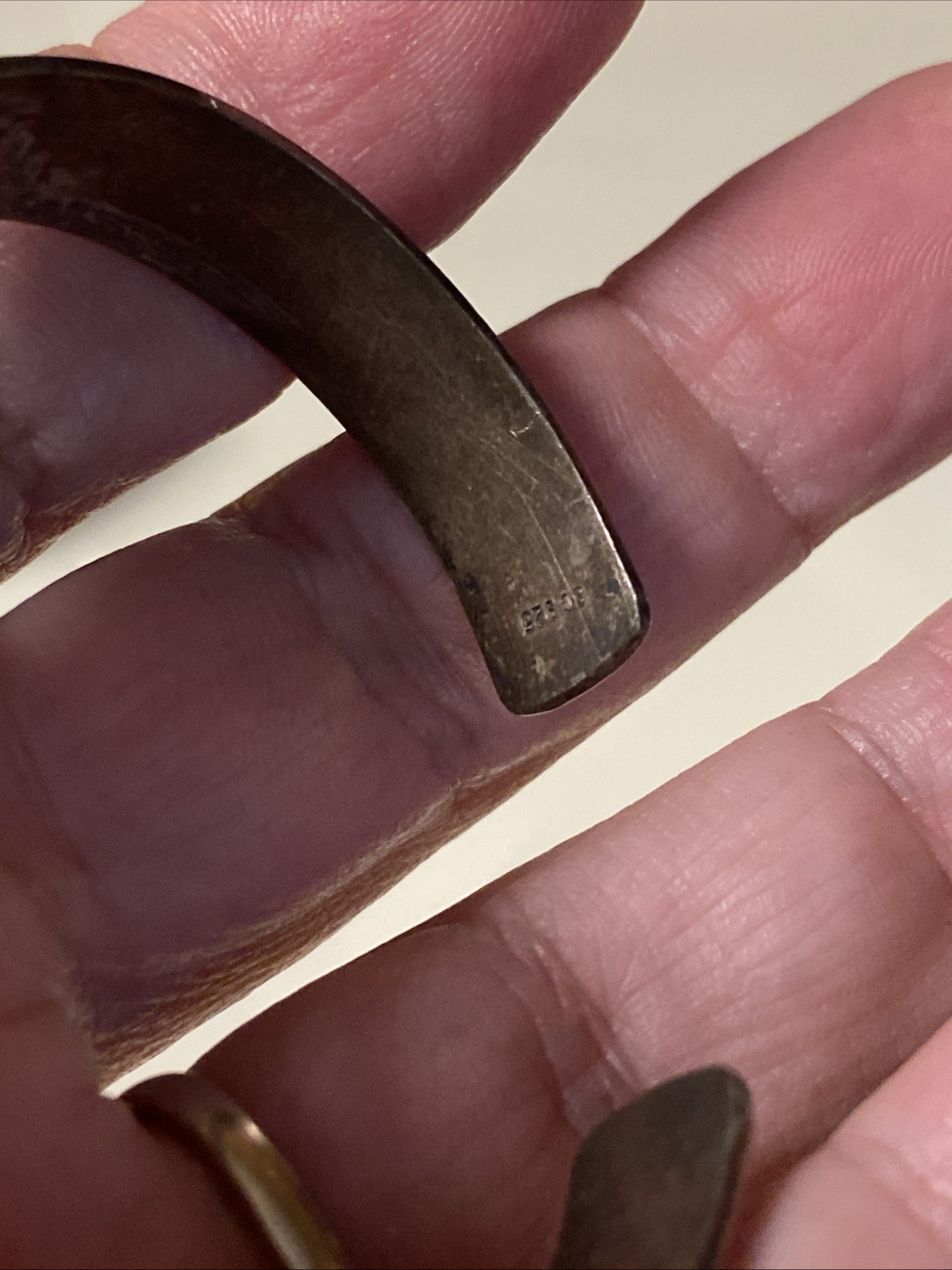 Sterling Bracelet Signed SC - image 3