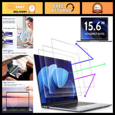 15.6" Anti Blue Light Screen Protector - UV Blocker for Laptops Monitors, 16:9
