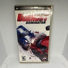 EA Burnout Dominator Sony PSP UMD Complete CIB E10+ NTSC-U/C 2007 Wi-Fi