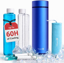 Insulin Cooler Travel Case - 60H Reusable Pen Freezer TSA Approved Hard Shell