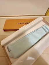 LOUIS VUITTON Light Blue Tie Monogram
