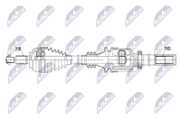 Antriebswelle NTY NPW-RE-260 FüR Renault ScÉNic 2 JM0 Megane Coupé EM0 LM0 BM0