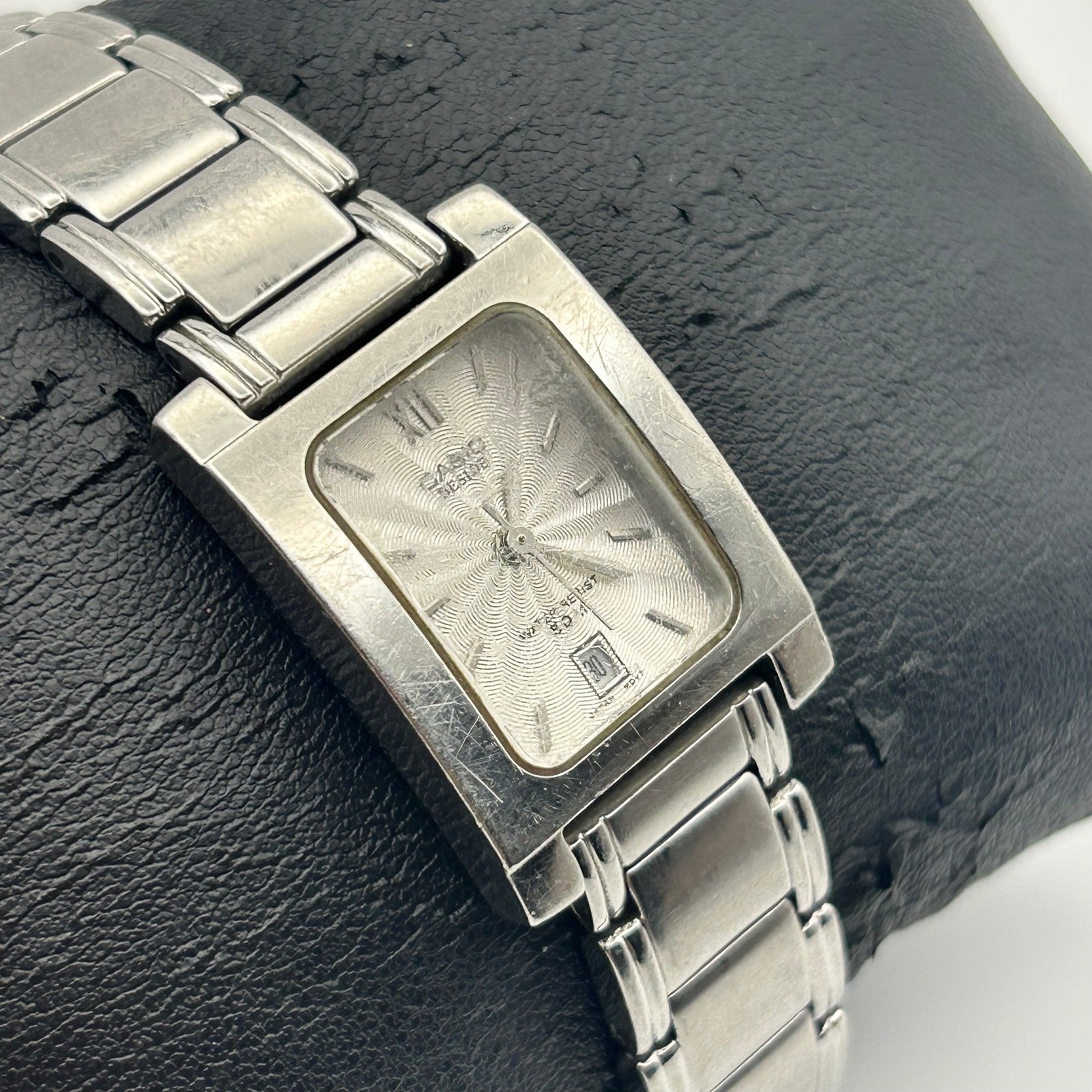 Casio Beside BEL-100 Silver-tone Stainless Steel Watch Working New Battery image 3